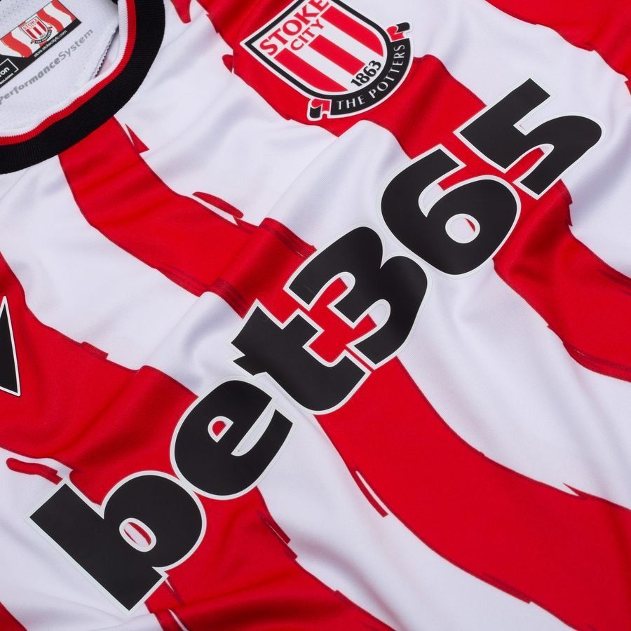 Stoke City Home Shirt 2025/26 In Multiple Adult Sizes