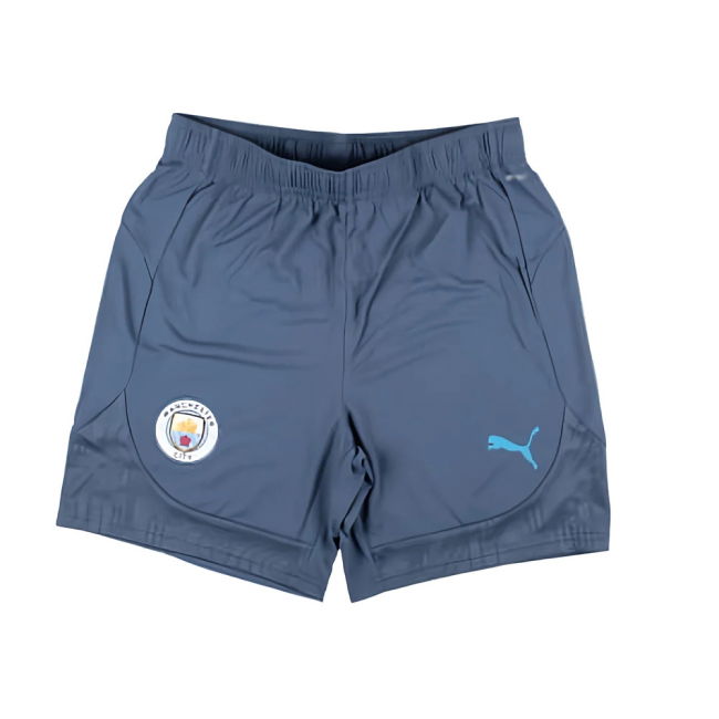 2024-2025 Man City Training Shorts Pro (Inky Blue)