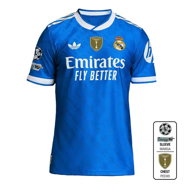 Player Version Real Madrid Third Away Soccer Jersey 2025/26Authentic K