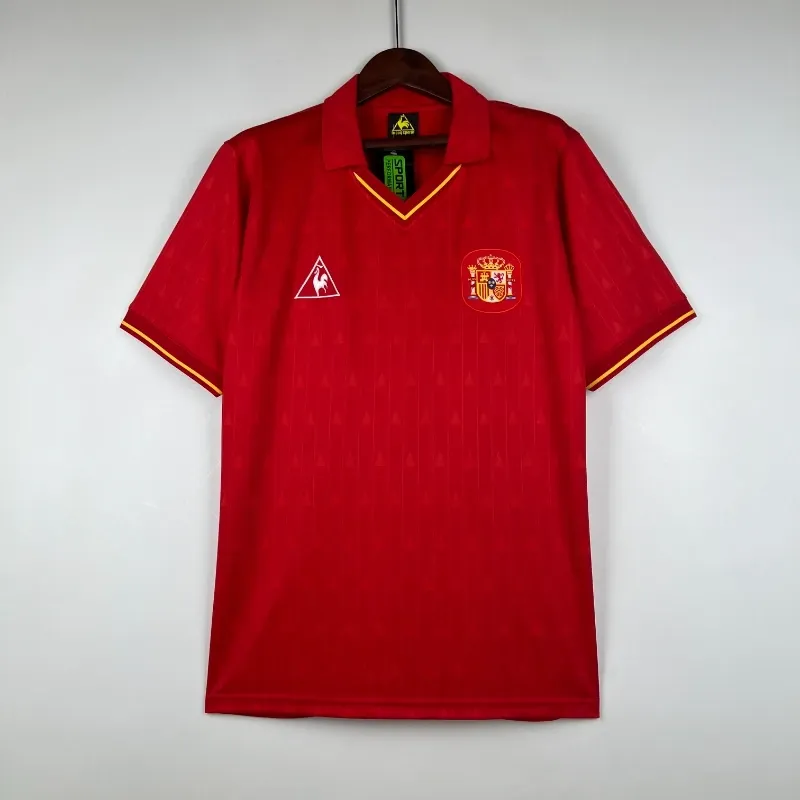 Cheap 1988-1991 Spain Jersey retro kit