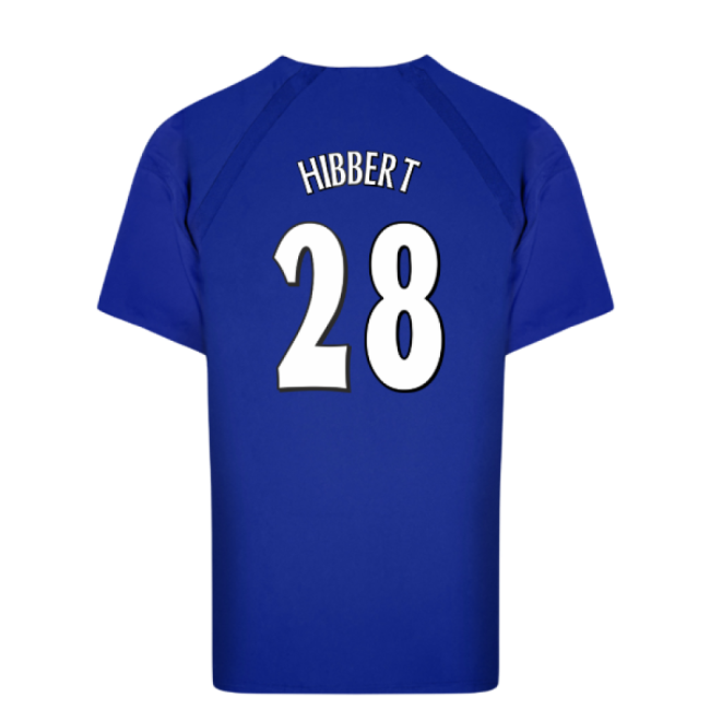 Premium Everton 2003 Anniversary Retro Home Shirt (hibbert 28)