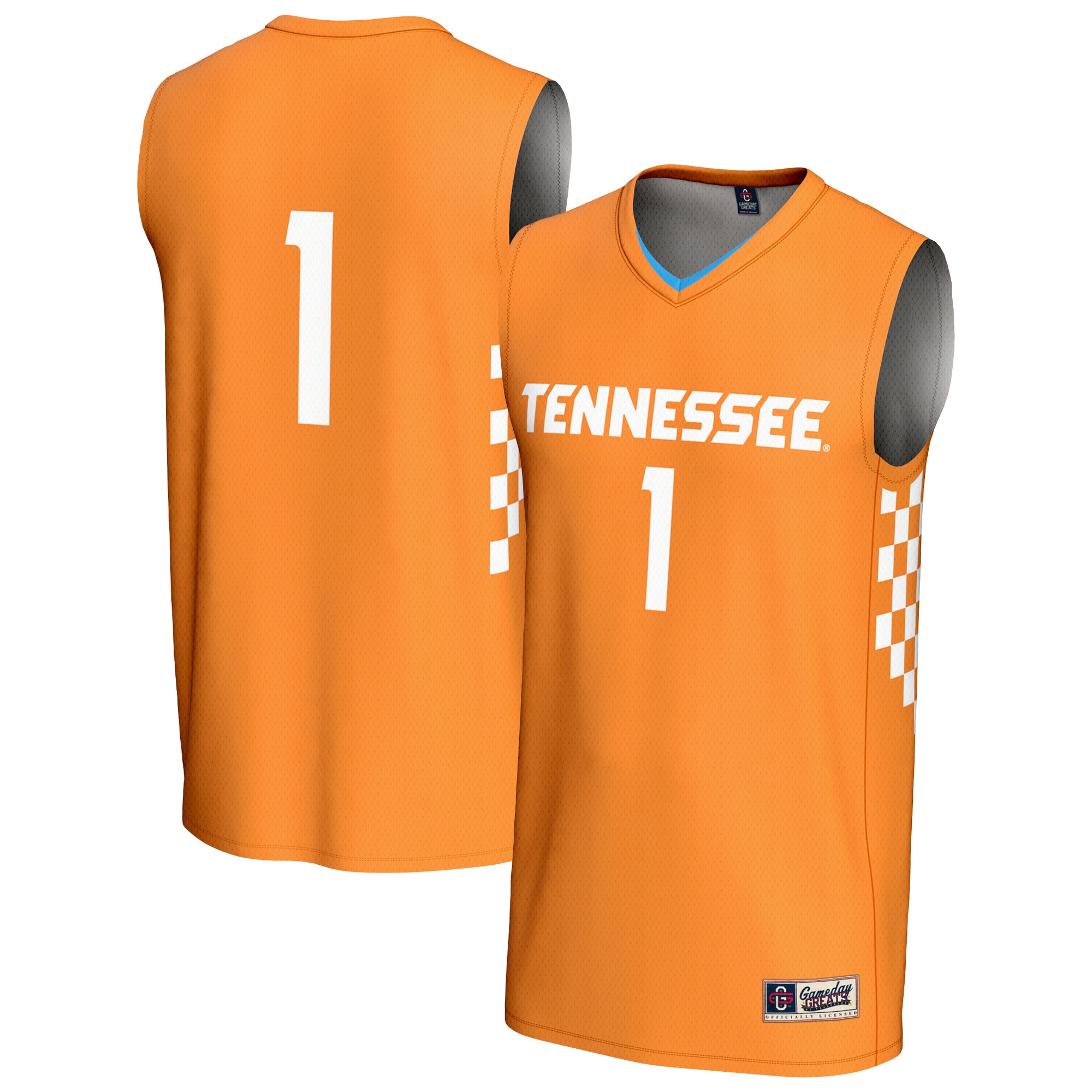 [NJP] Tennessee Volunteers GameDay Greats Lightweight Women's Basketball Fashion Jersey - Tennessee Orange