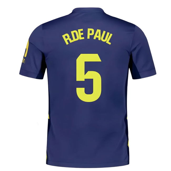 Pro Style Atletico Madrid Away Player Jersey 2025-2026 (Paul 5)