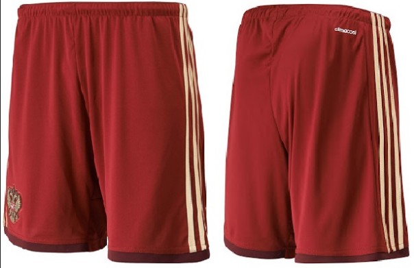 Performance Driven 2014 Russia Home Red Jersey KitShirtShorts