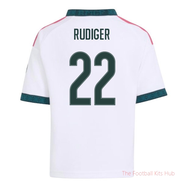 2026-2027 Real Madrid Home Kit Rudiger #22 Soccer Shirt