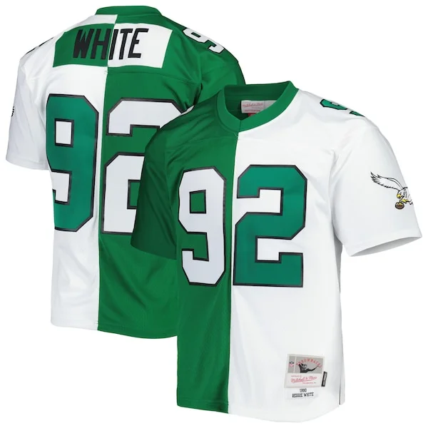 None Reggie White Replica Jersey - Green | NFL Player Jersey