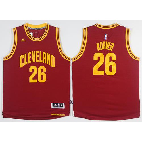 Red Cleveland Cavaliers #26 Jersey - On Sale Premium Quality