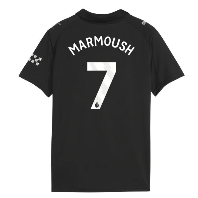 Marmoush 7 Professional Man City 2025-2026 Away Jersey