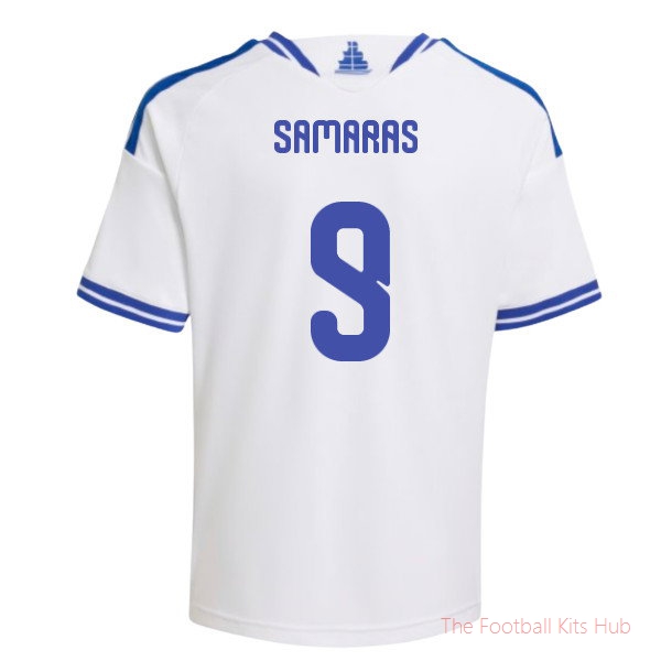 2026-2027 Greece Home Shirt (Kids) (Samaras 9)