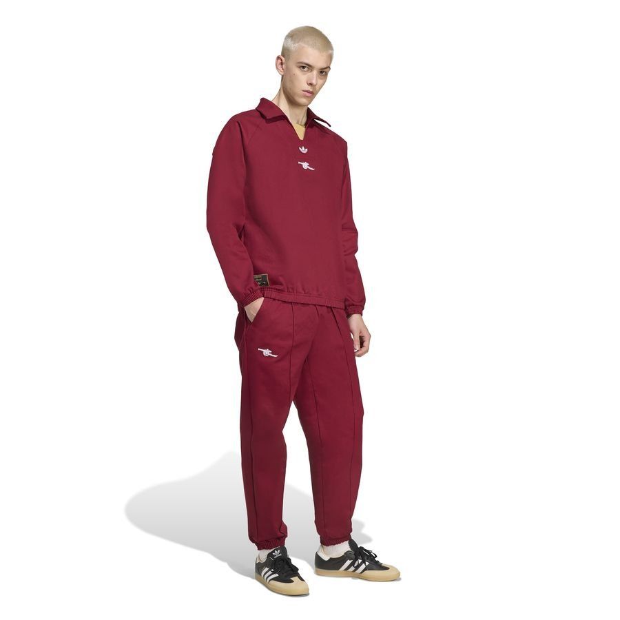 Arsenal Sweatshirt Drill Terrace Icons Burgundy