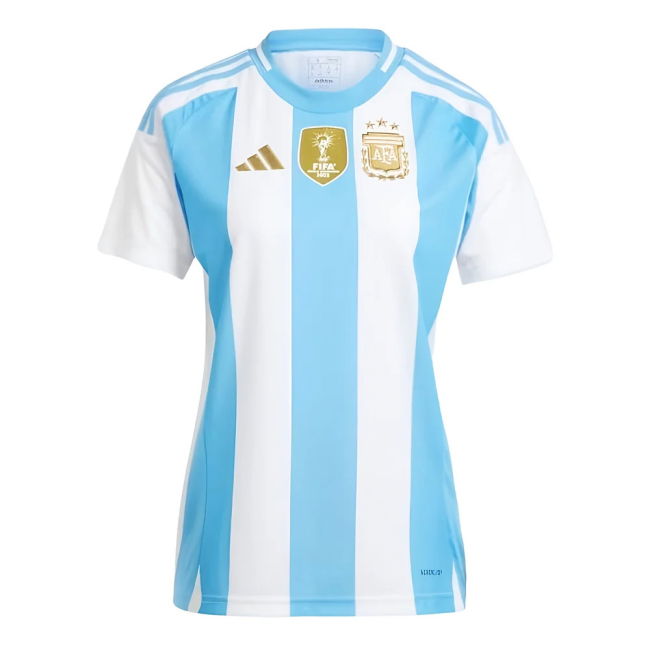 National 2024-2025 Argentina Home Shirt (Ladies) (Messi 10)