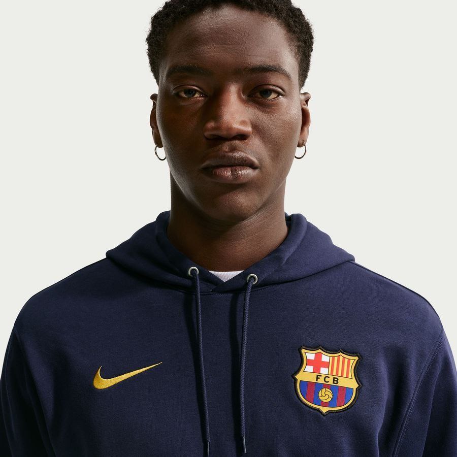 [EFKS] Barcelona Hoodie Club Blackened Blue/Mineral Yellow Uniform