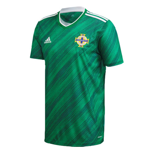 Northern Ireland 2020 Home Green Soccer Jersey Shirt - Official