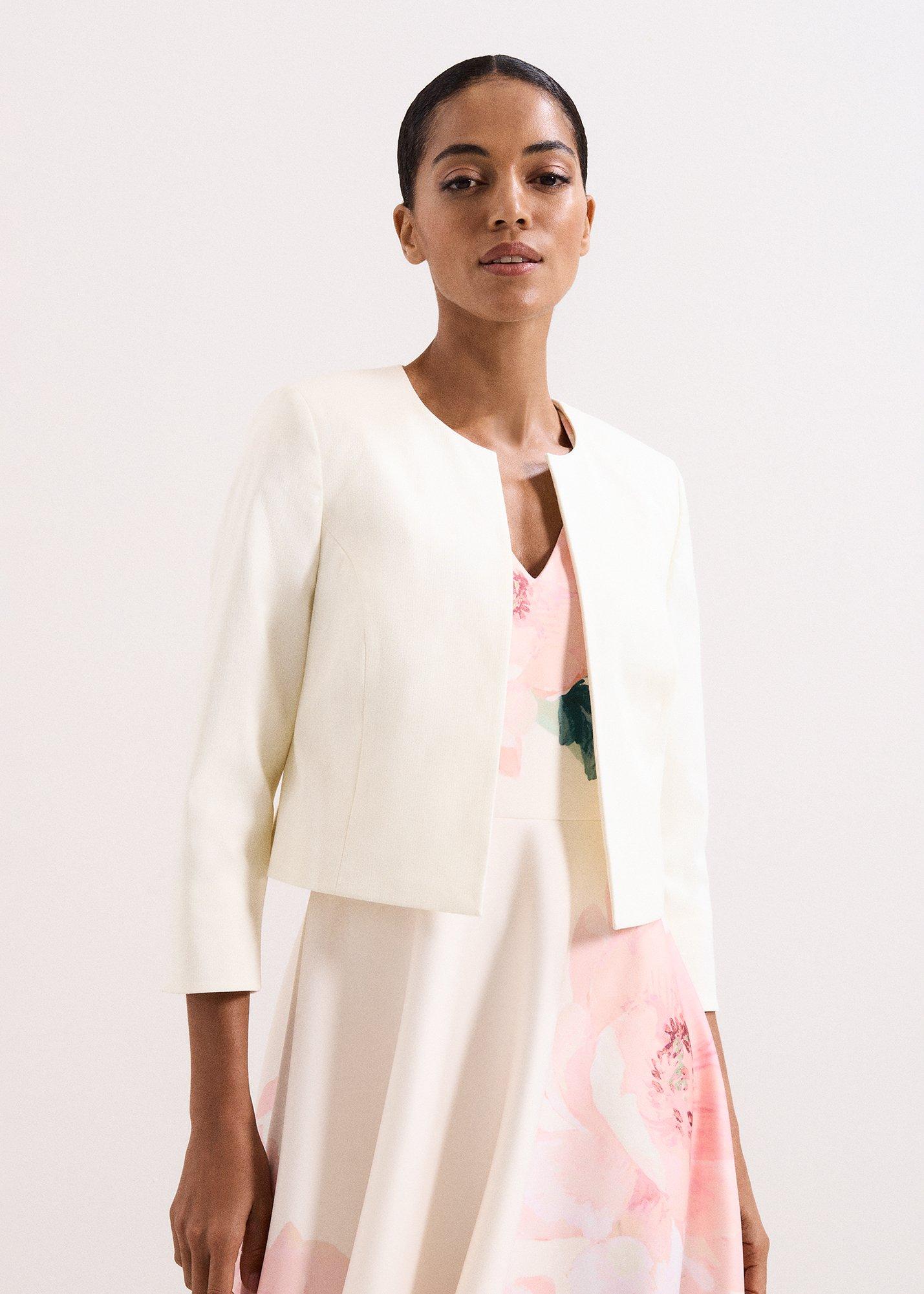 Petite Elizabeth Cream Jacket