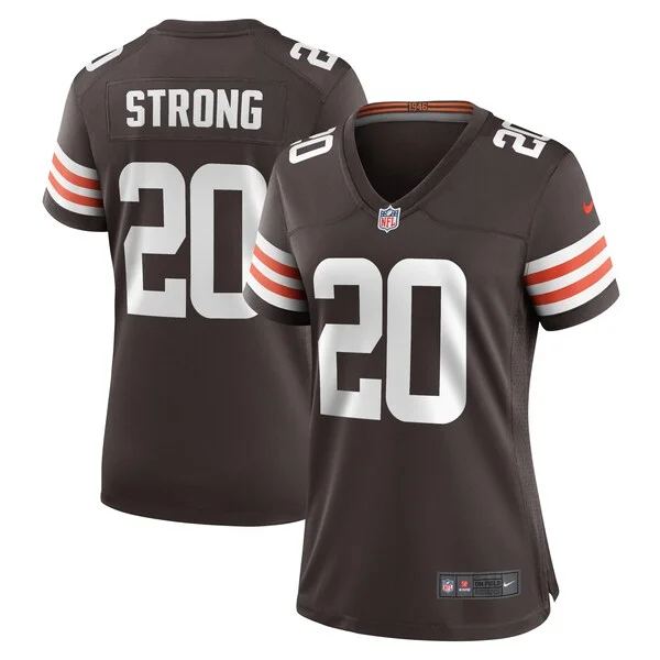 None Pierre Strong Game Jersey - Brown | NFL Player Jersey | NFL Footb