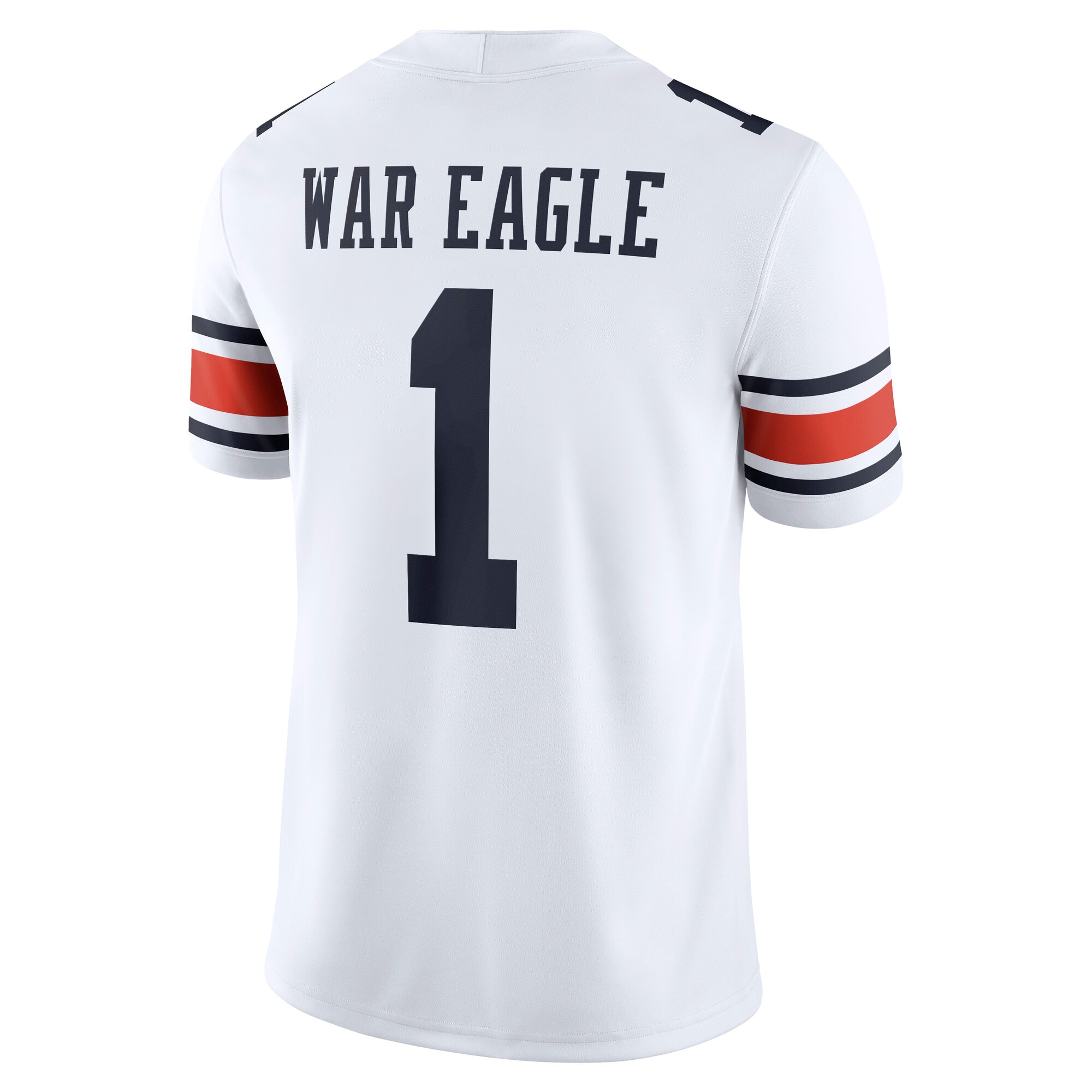 Auburn Tigers Away Football Game 2026 Season Football Jersey - White