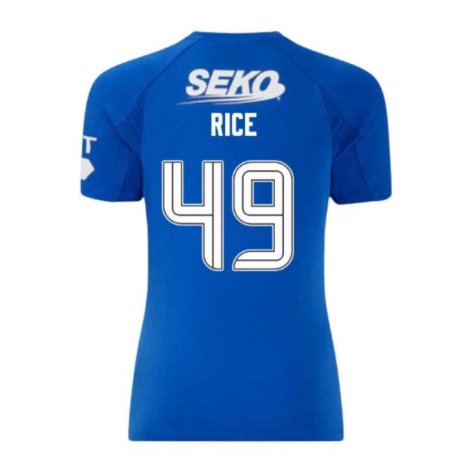 The Light Blues Home Uniform Rice 4 #9 2024-2025 Season (v4)