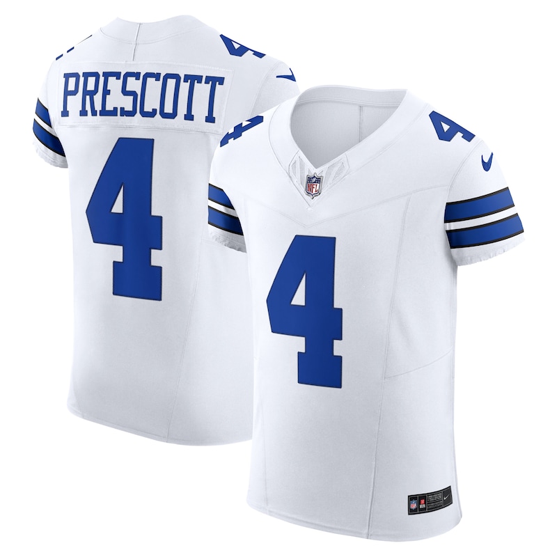 None Dak Prescott DAL Cowboys Energetic Official Jersey Game Day Wear