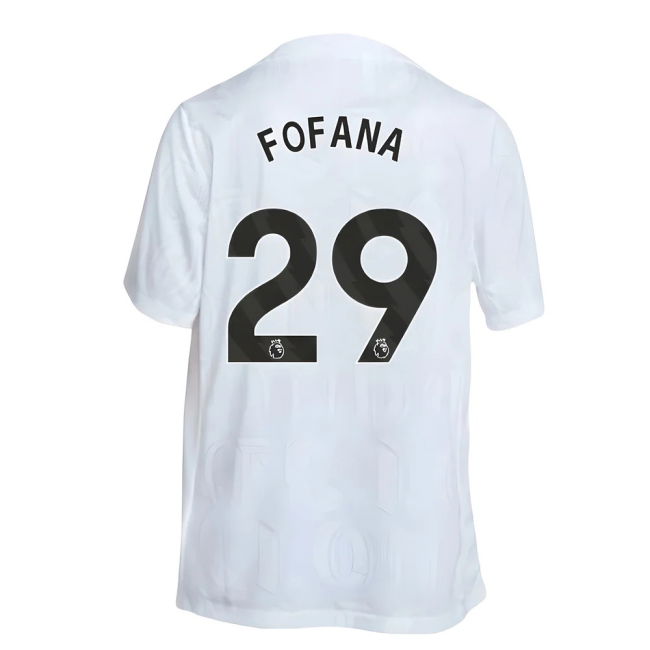 Chelsea 2025-20 Home Football Shirt Fofana (29) L M S
