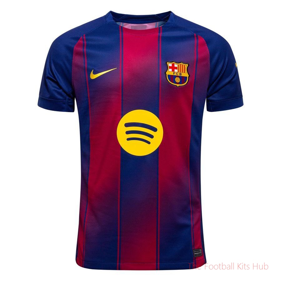 Men Barcelona Home Shirt 2025/26