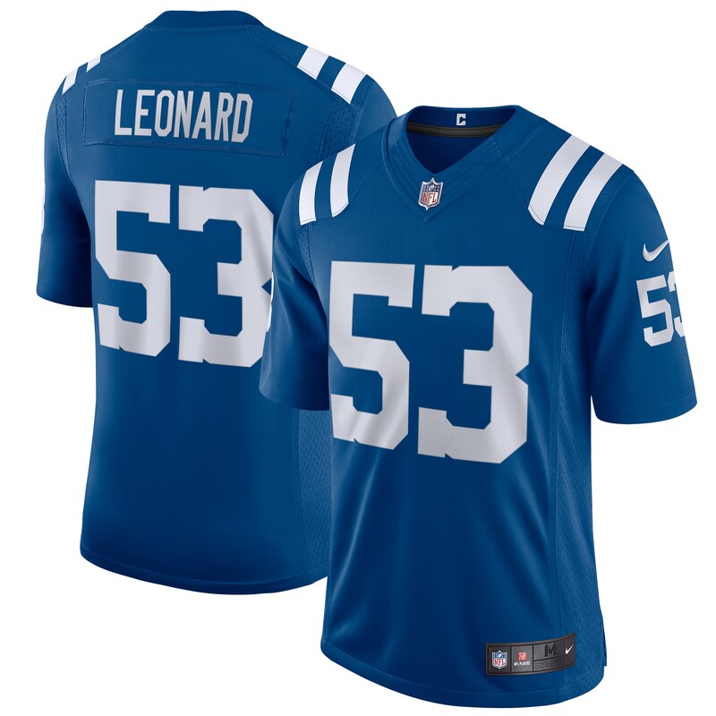 None Shaquille Leonard Fan Favorite IND Colts Cost-Effective Jersey