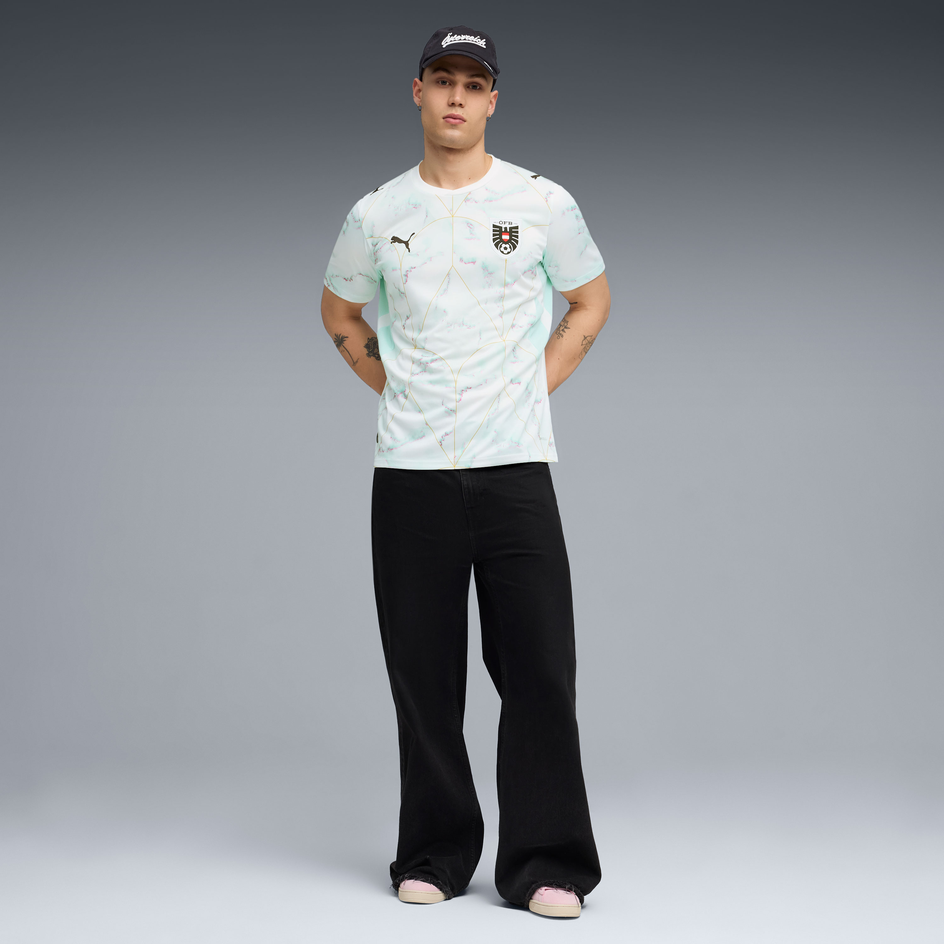 [SJH] Austria National Team 2026 Away Replica Jersey - White