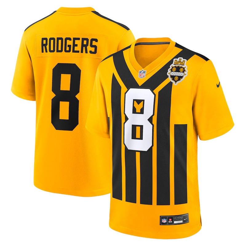 None Aaron Rodgers PIT Steelers High-Quality Fan Apparel Football Appa