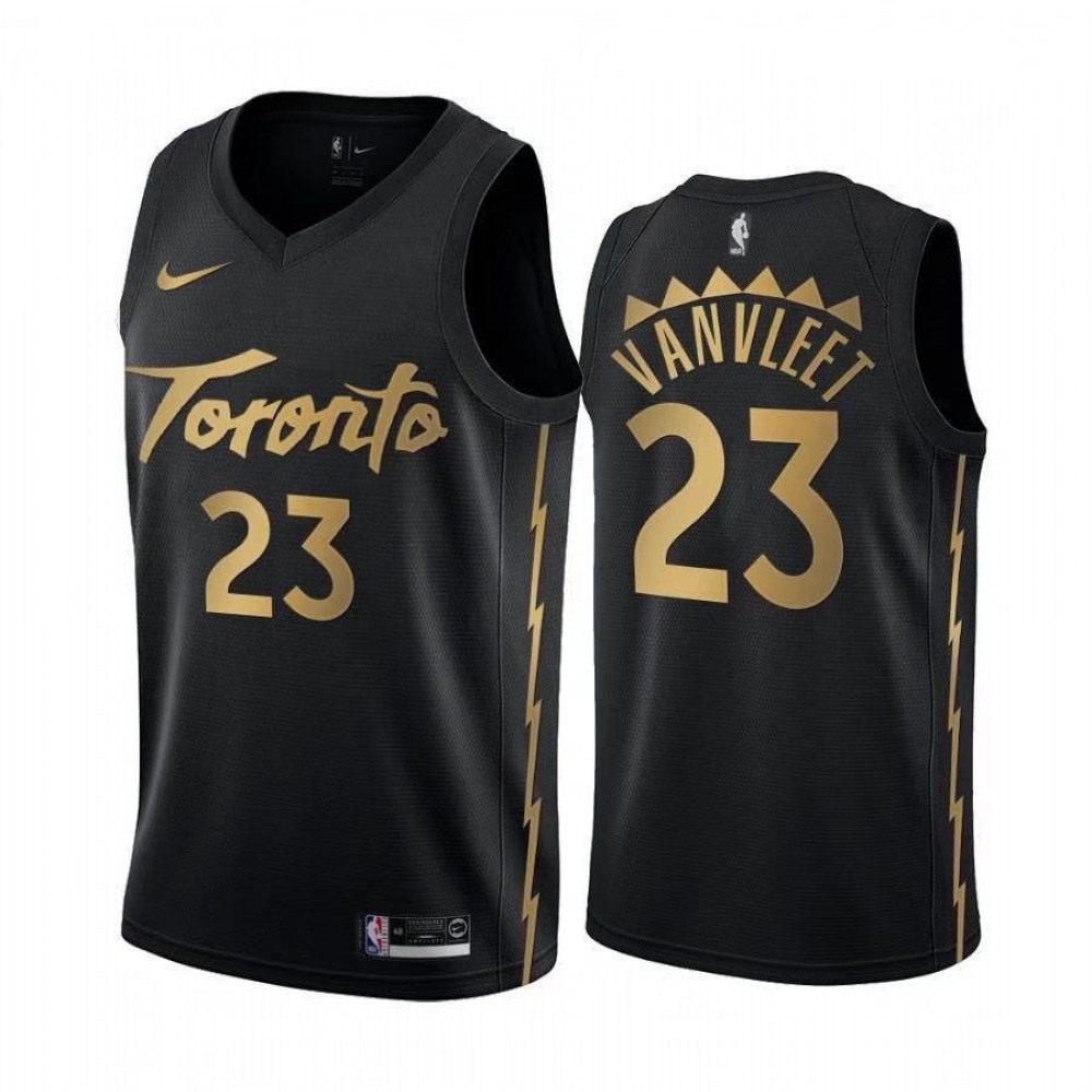 Premium Men's Toronto Raptors #23 Fred Black Basketball Jersey