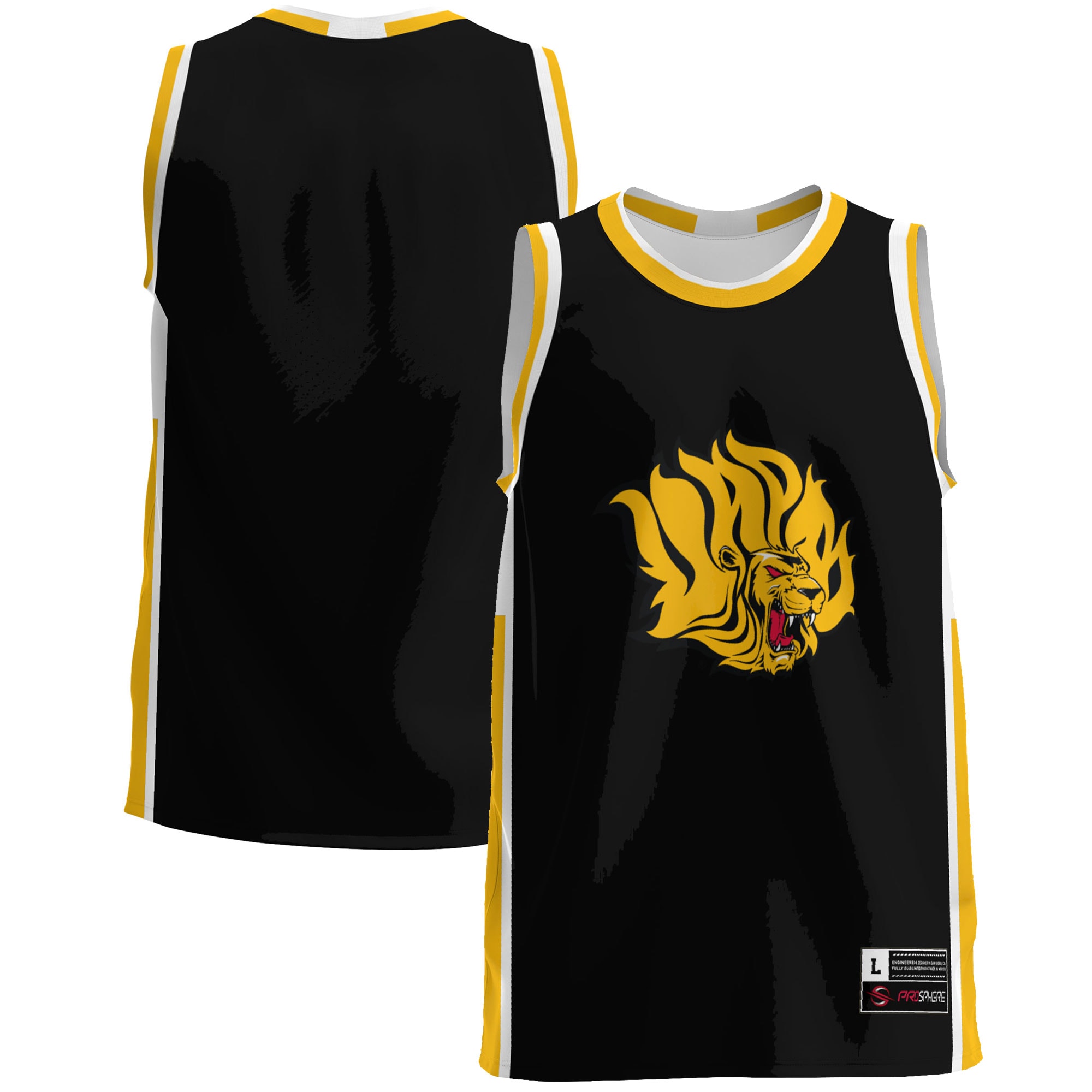 [NJP] Women's Arkansas Pine Bluff Golden Lions GameDay Greats Lightweight Basketball Jersey - Gold