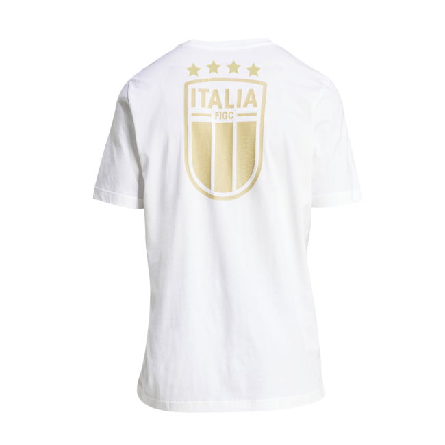 2023-2024 Italy Dna Graphic T-Shirt (White) Euro Premium