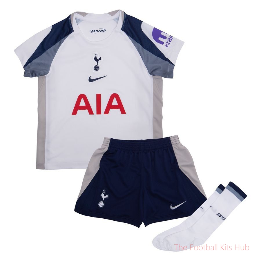 Tottenham Home Shirt 2025/26 Mini-Kit Kids