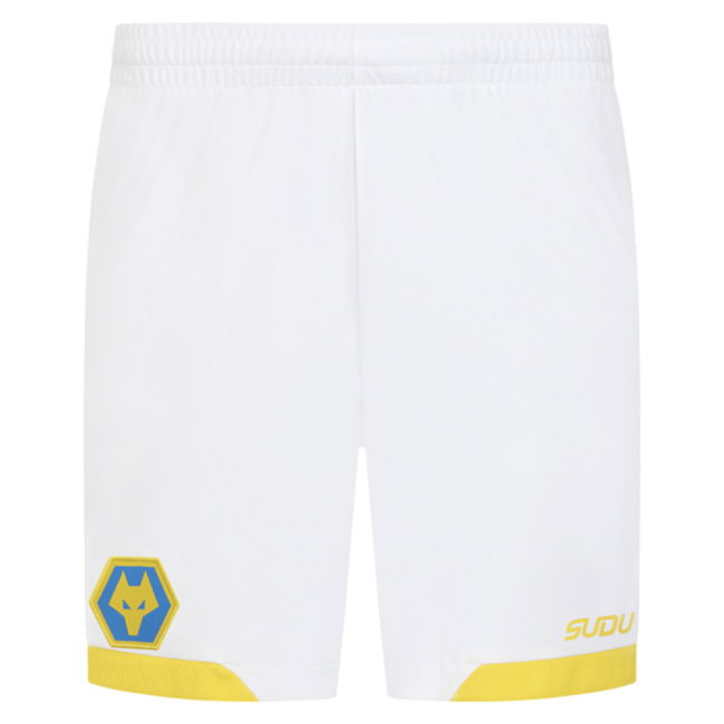 2025-2026 Wolves Third Shorts (White) | Game Day | Modern Fit