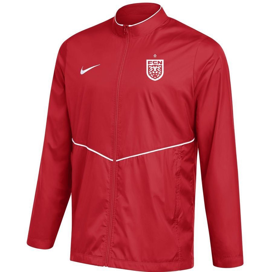 F.C. Nordsjælland Rain Jacket - Red/White