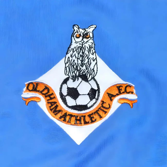 Official Licensed Football Oldham Athletic #1985 Updated Design Rep...