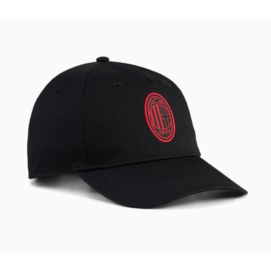 Milan Cap Essentials Puma Jet Black/for All Time Red