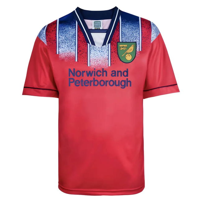 Authentic 2025-2026 Norwich Away With Retro Design - Perfect Fit