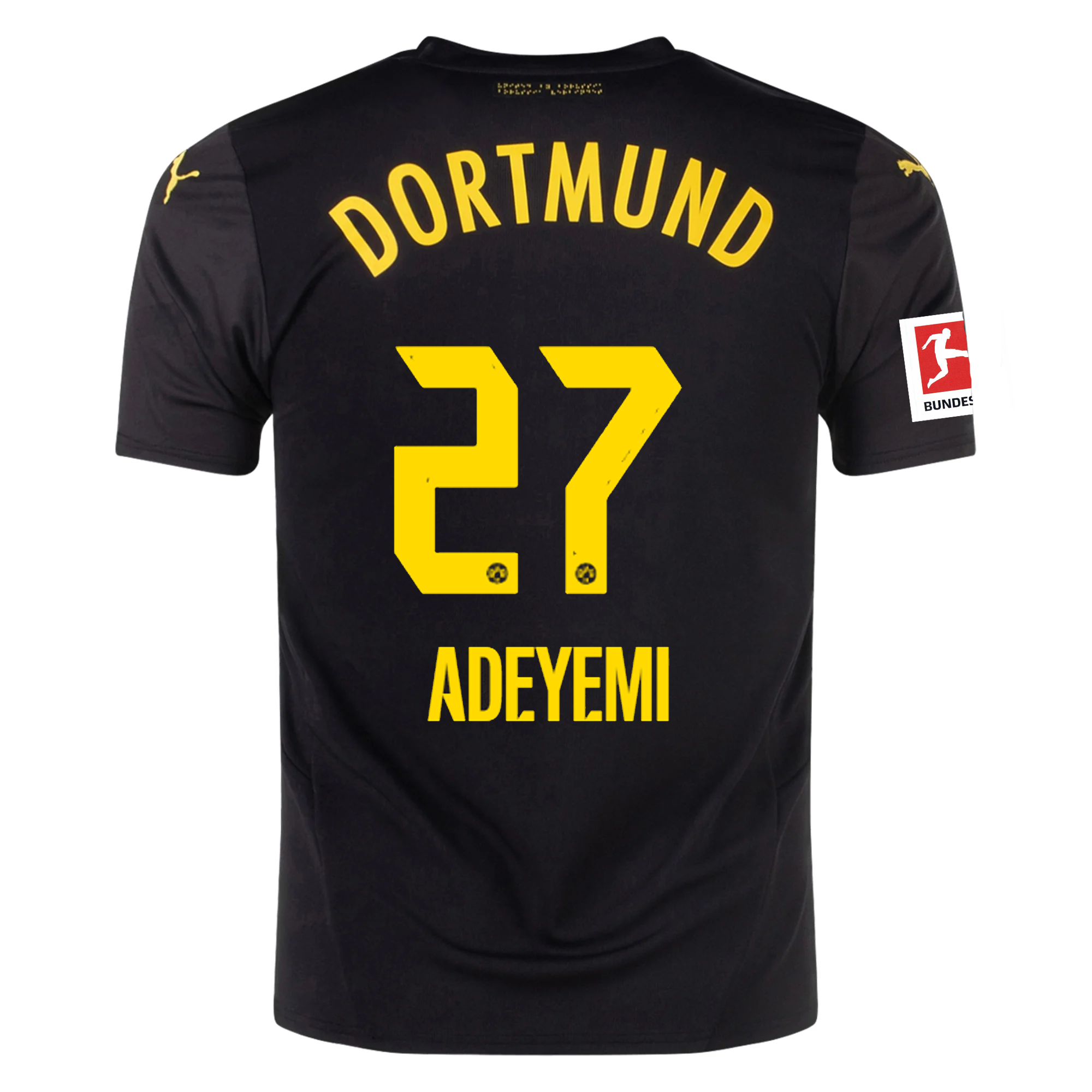 Borussia Dortmund Adeyemi 2024-2025 Bun Away Jersey – Authentic Shirt