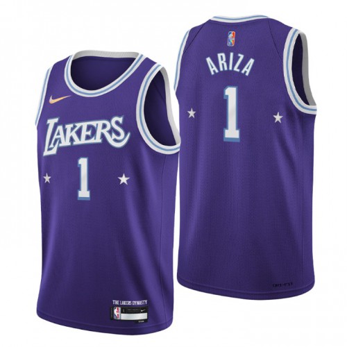 LAL Purple Nike A. Lakers #1 NBA Jersey Game Day Wear Basketball Jersey