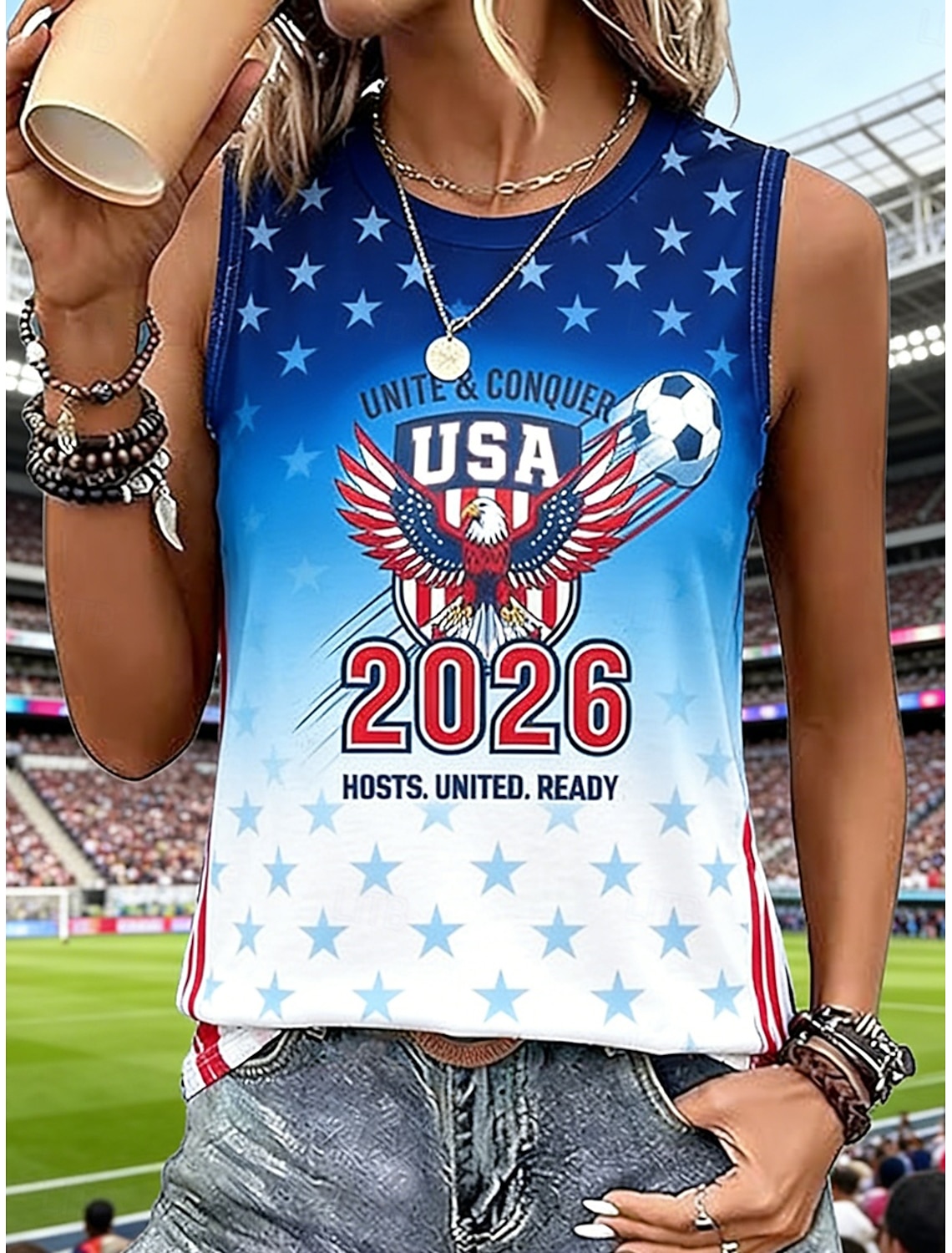 American Independence Day Women's Mini Dress Sundress T Shirt Dress Tee Dress A Line Dress Casual Daily Regular Fit Flag Short Sleeve Crew Neck V Neck Blue Navy White Summer