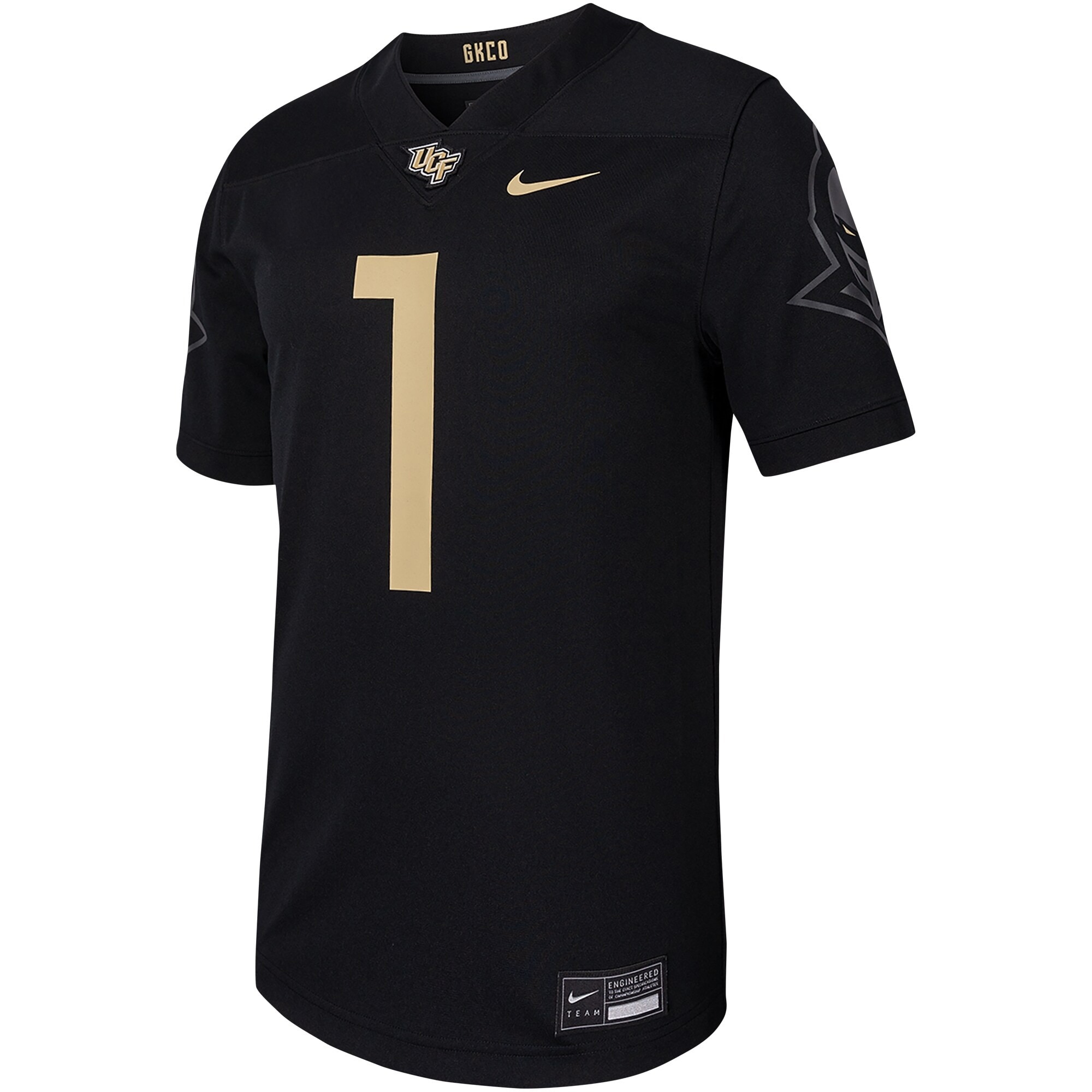 [NJP] UCF Knights Untouchable Replica Football Jersey - Black