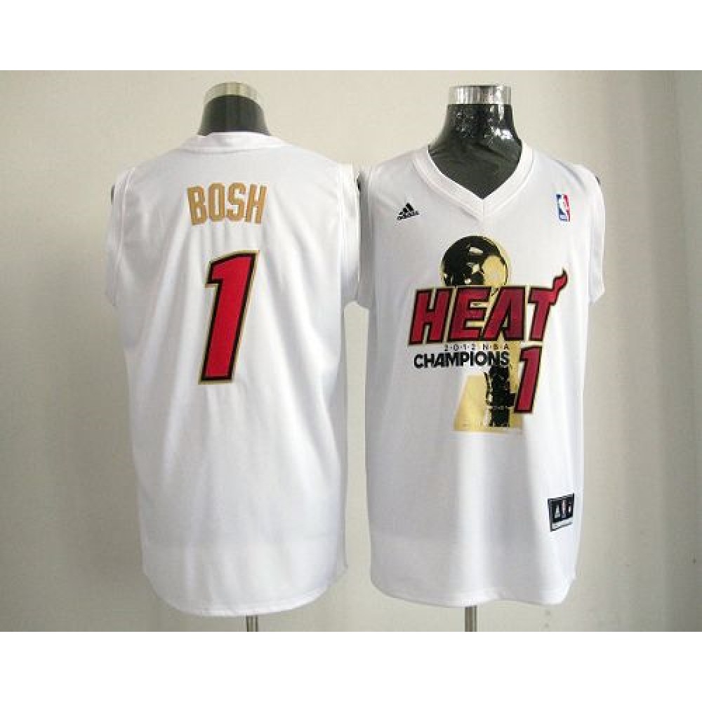 Fan Favorite Top-Grade Men's Miami Heat #1 Chris White Basketball Jersey