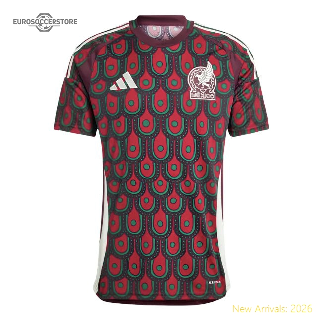 Premium Mexico Ealvarez 20242025 Home Shirt Moisturewicking