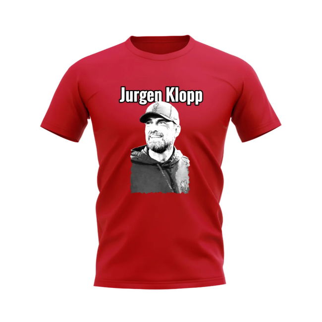 Durable 2025-2026 Liverpool T-shirt Jurgen With Special Edition Design