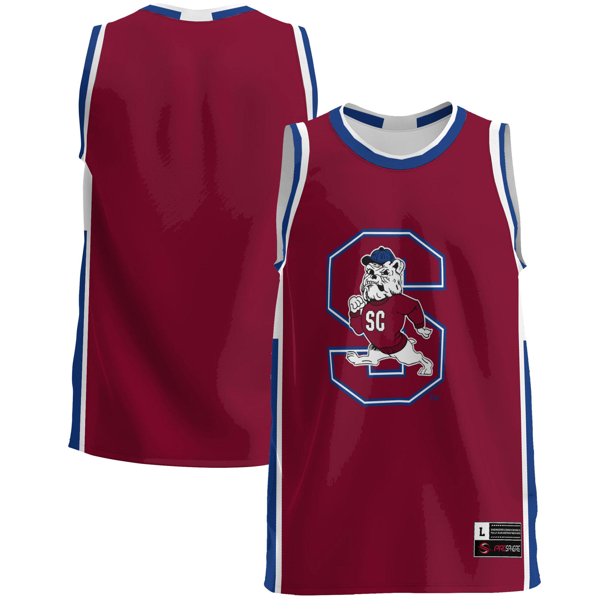 [NJP] Women's South Carolina State Bulldogs GameDay Greats Lightweight Basketball Jersey - Blue