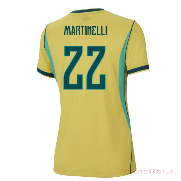 Stadium Brazil 2026-2027 Home Shirt (Womens) (Martinelli 22)