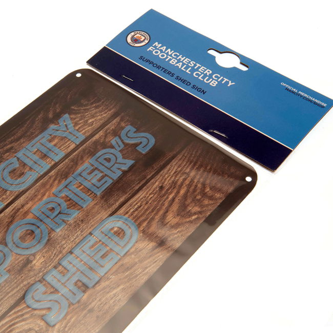 Manchester City FC Shed Sign (Fan Favorite)