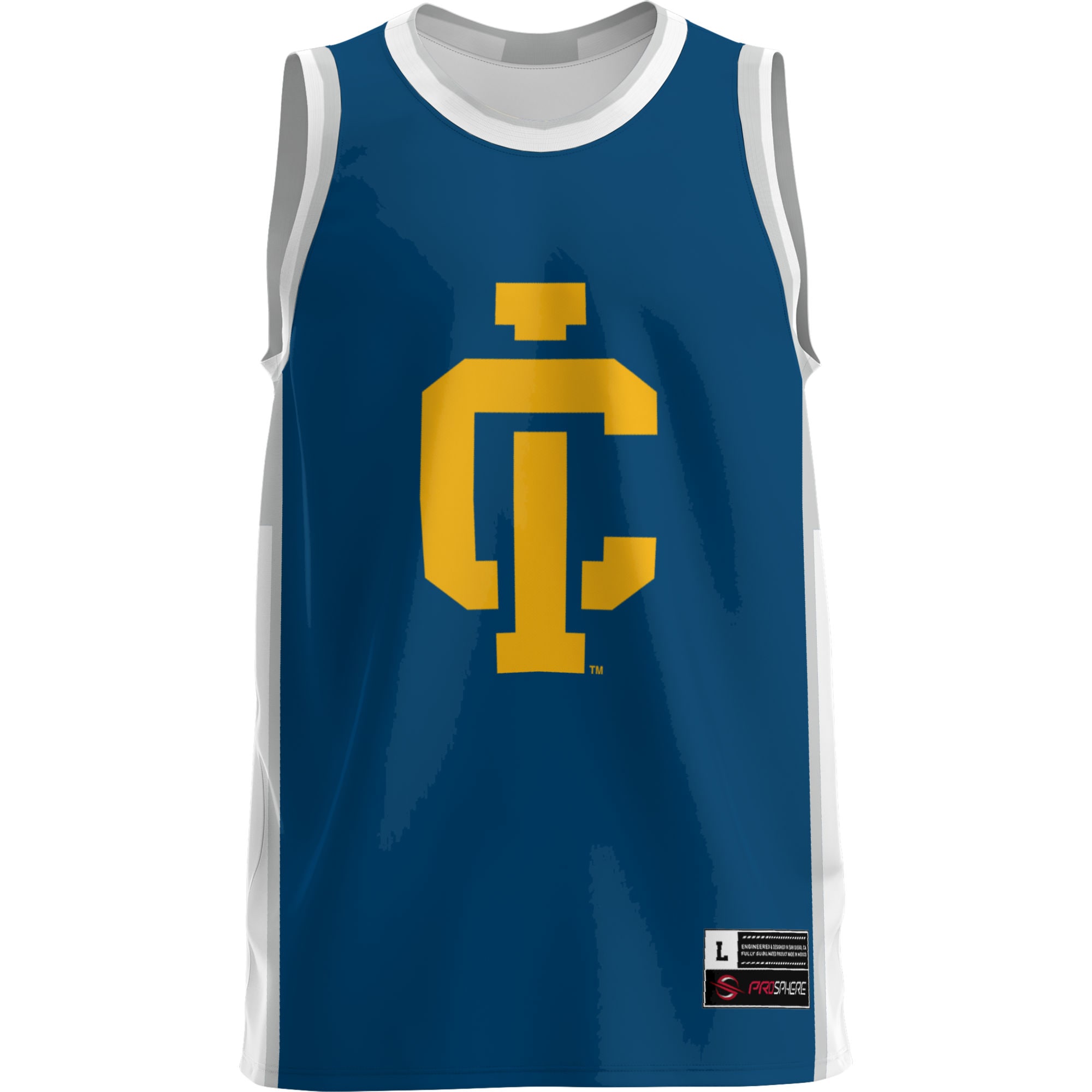 [NJP] Ithaca College Bombers GameDay Greats Lightweight Basketball Jersey - Blue