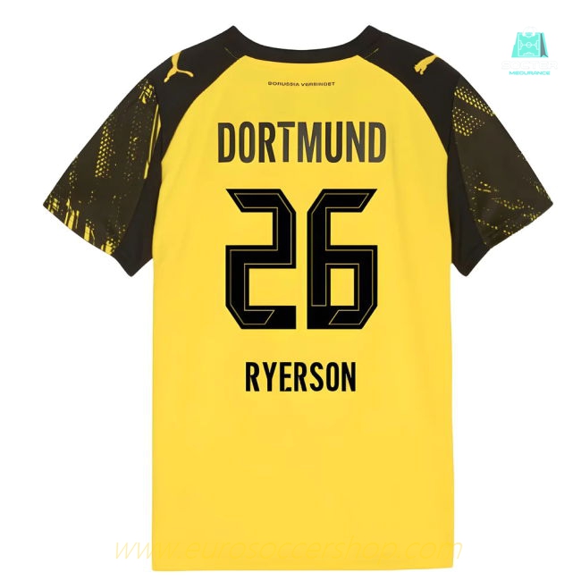 2025-2026 Borussia Dortmund Home Shirt (Kids) (Ryerson 26)