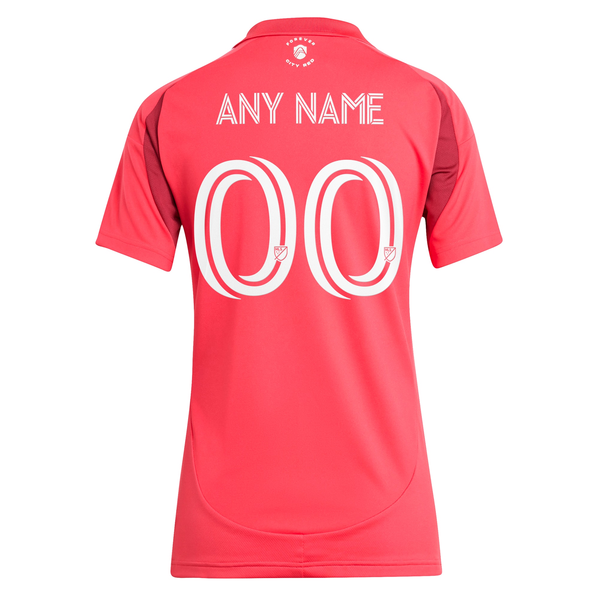 [JED] St. Louis City SC Women's 2025 Forever CITY Red Replica Custom Jersey - Red