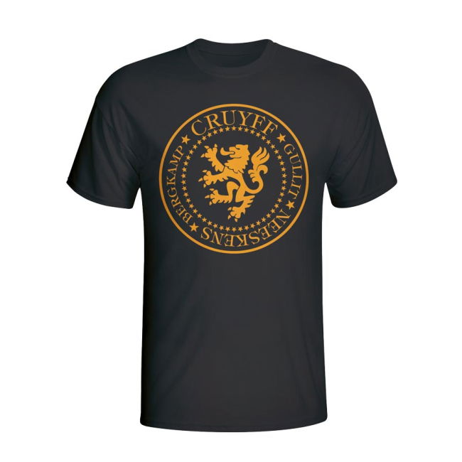 Holland Presidential T-Shirt (Black) Netherlands Quality